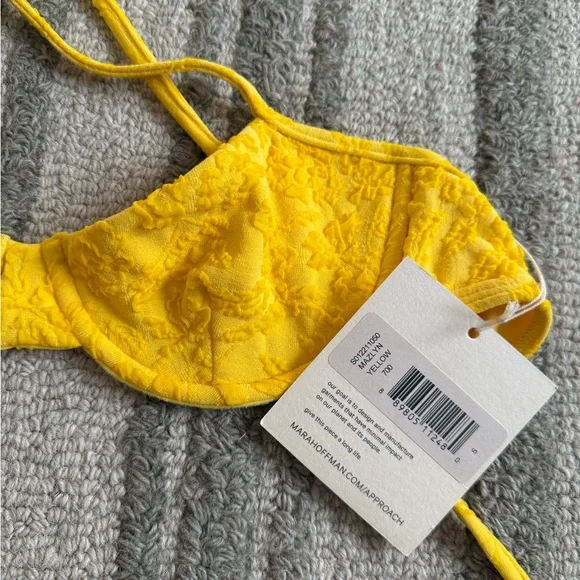 Mara Hoffman Yellow Bikini Set - Picture 5 of 6